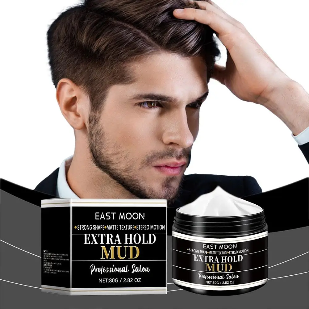 Styling Braiding Gel Wax Strong Hold Pomade Anti-Frizz Lasting Finishing Smooth Cream Broken Hair Shaping Hair G1U7