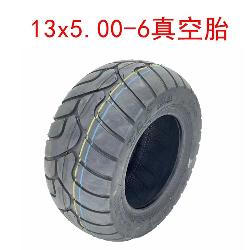 

WAN DA 13x5.00-6 13x6.50-6 Inch Rubber Tread Tire For Folding Bike Scooters Quad Dirt Bike