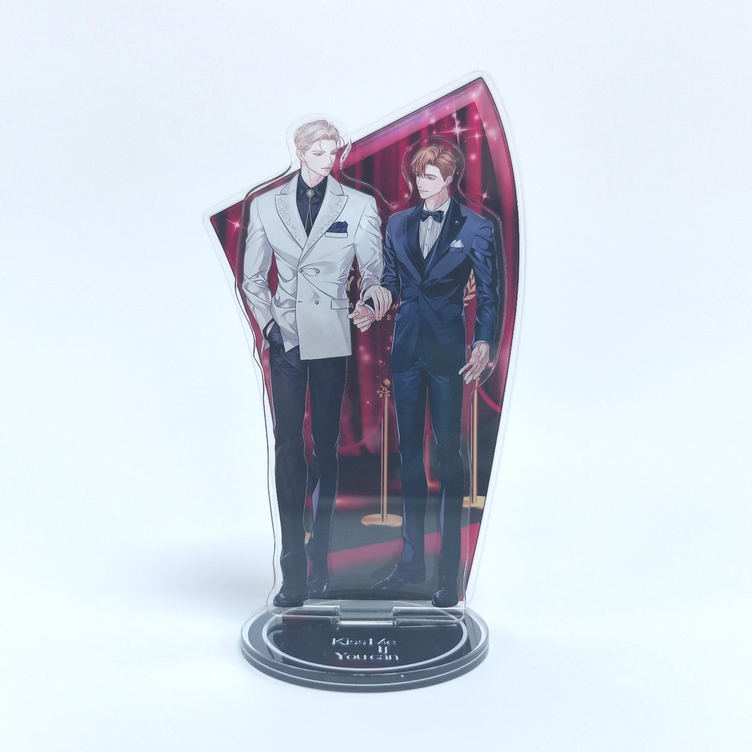 Kiss Me If You Can BL Yaoi Manhwa Acrylic Standee Key Chain Anime Collectible Gift Desk Decor