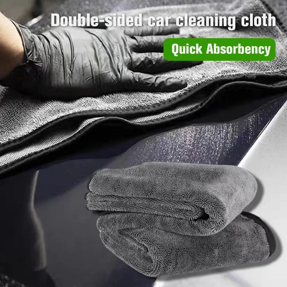 

3 упаковки автомобильных сушильных полотенец XL, сверхвпитывающая микрофибра 24 x 35 дюймов, большие полотенца без ворса, без разводов для автодетализации автомобиля внедорожника