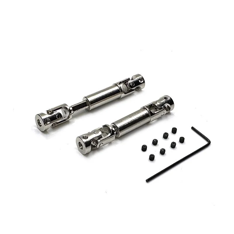 Metal Upgraded Front And Rear Transmission Shafts, For FMS 1/24 Xiaoqi FCX24 RC Car Parts