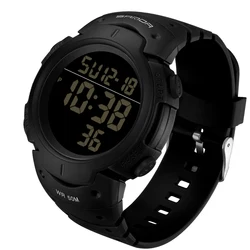 SANDA Mens Digital Outdoor Sports Watches,Men Military Watch Waterproof Luminous Stopwatch Alarm Clock,Watch For Teens Man Reloj