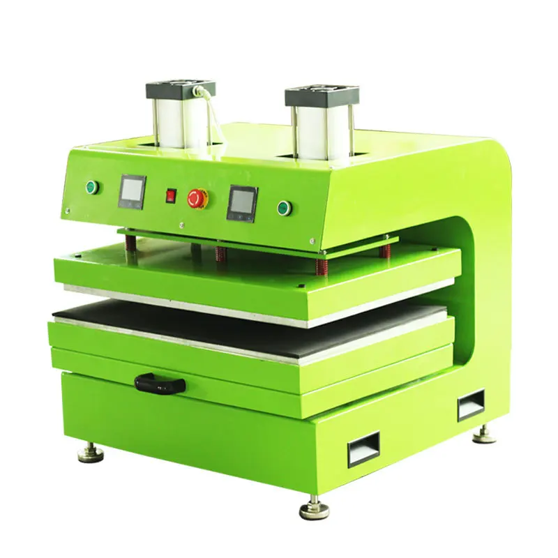 Clothing Bonding and Heat Transfer Machine B5-2 Double-sided Heating Plate Pullable High Pressure ACF Conductive Glue Machine