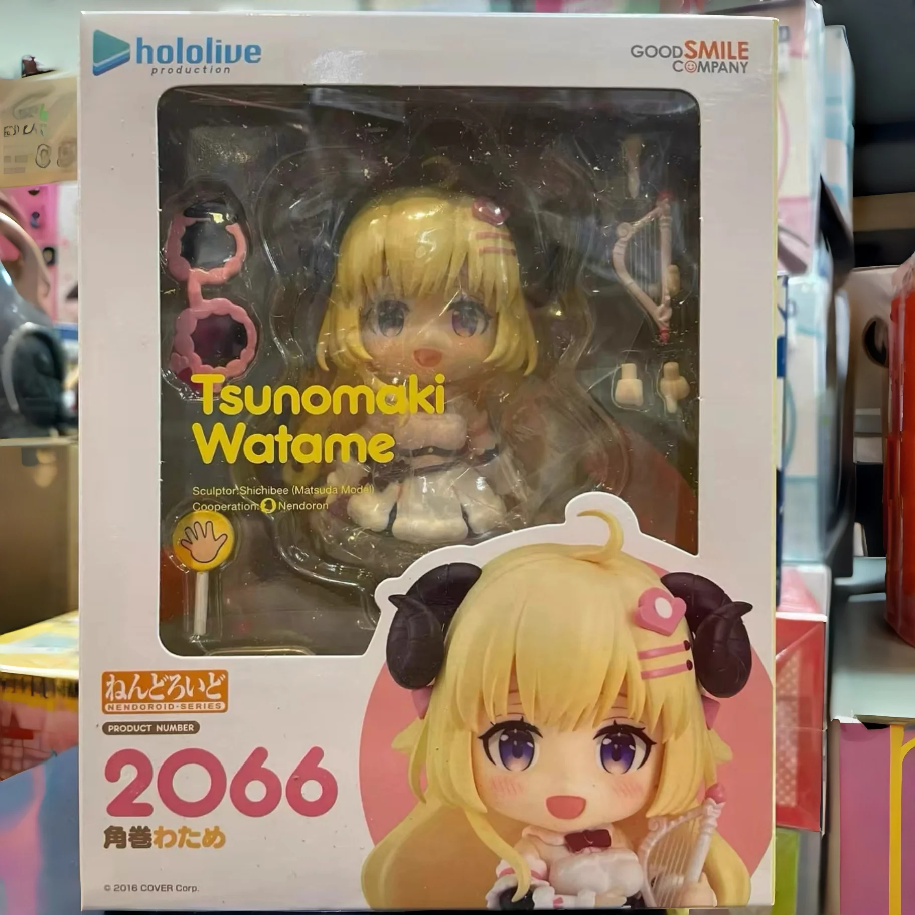

New Good Smile Company Tsunomaki Watame Hololive Production Official Anime Collectible Action Figure With Bonus Parts In Stock