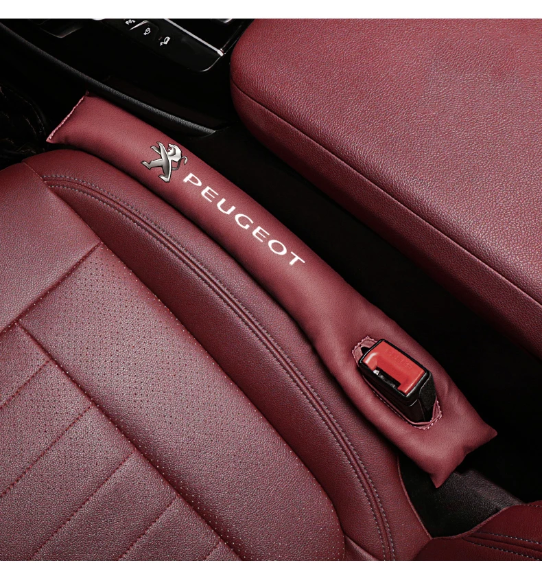2 Stück Autositz-Lückenfüller, Seitennaht-Dichtungsstreifen für Peugeot 208 3008 308 2008 207 107 508 406 407 307 206 4008 – Detail 14