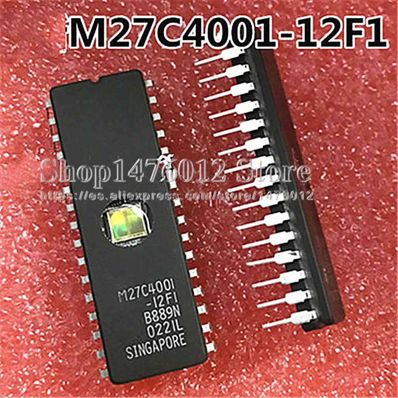 

5PCS/LOT M27C4001-10F1 M27C4001-12F1 M27C 27C040 CDIP32 M27C4001 DIP-32