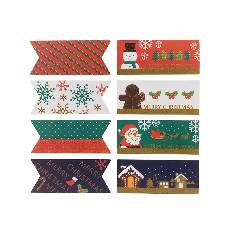 80 Pcs/lot New Multi-function Romantic MERRY CHRISTMAS Seal Sticker DIY Note Gift Labels Decoration Scrapbooking kawaii stickers