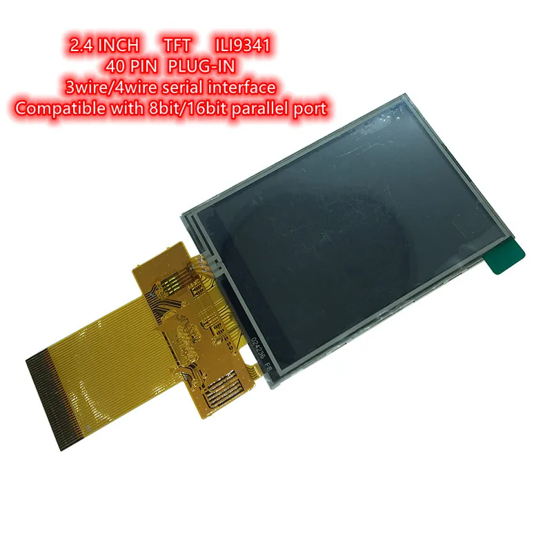 ILI9488 ILI9341 TFT LCD 2.4/2.8/3.5 inch 40PIN Socket Capacitive Resistive Touch Display Screen