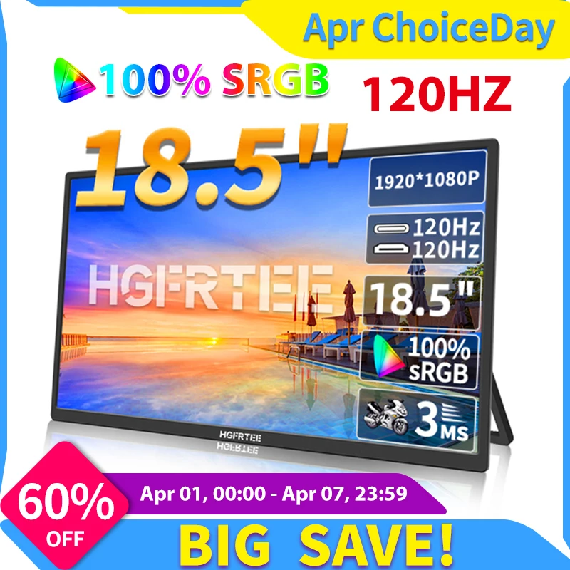 Hgfrtee 18.5Inch 10…