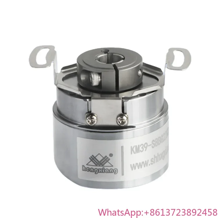 2026 KM39 Small Hollow Shaft 6mm 8mm 10mm  Absoltue Rotary Safety Encoder Single Turn Max to 32bit Multiturn up to 24bits
