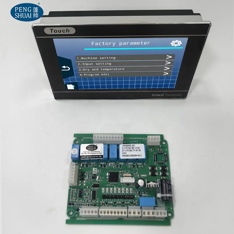 Compatible Con Controlador De Secadora Con Pantalla Tactil En EspaNol Y Sensor De Humedad KH4003C