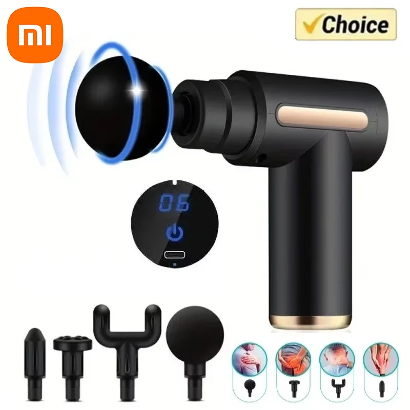 Xiaomi Mini Faszien pistole drahtlose Massage pistole Muskel entspannung Massage gerät Hals membran Halswirbel säule Massage instrument