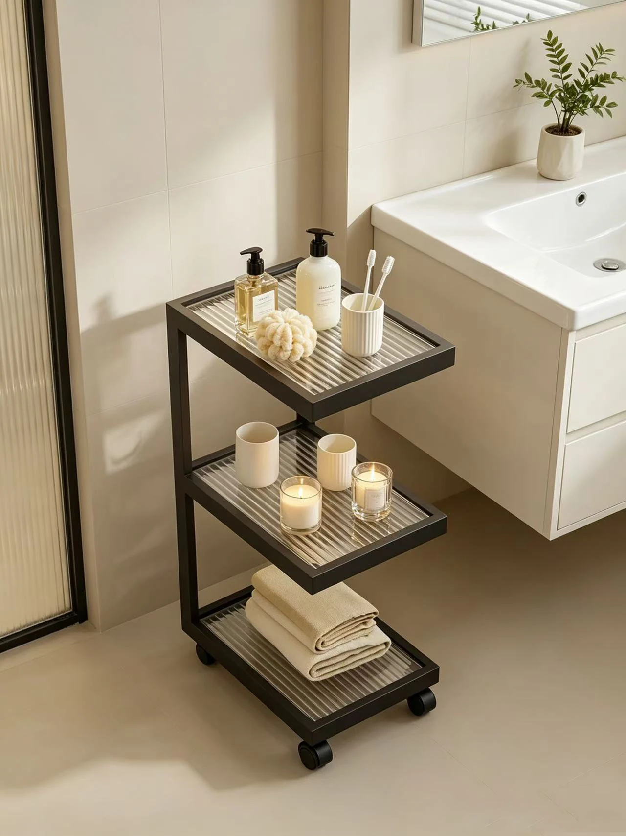 Etagere-de-rangement-en-verre-multi-niveaux-sans-installation-organisateur-de-salle-de-bain-etagere-mobile-rotative-a-360-degres-economiseur-d'espace-pour-comptoir-de-cuisine