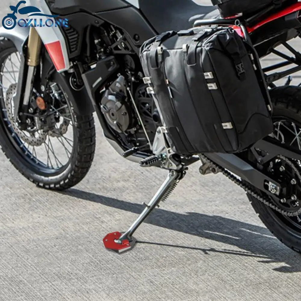 

For Yamaha Tenere 700 Tenere700 Tenere 700 Rally World Raid 2019 2020 2021 2022 2023 CNC Motorcycle Side Stand Enlarge extension