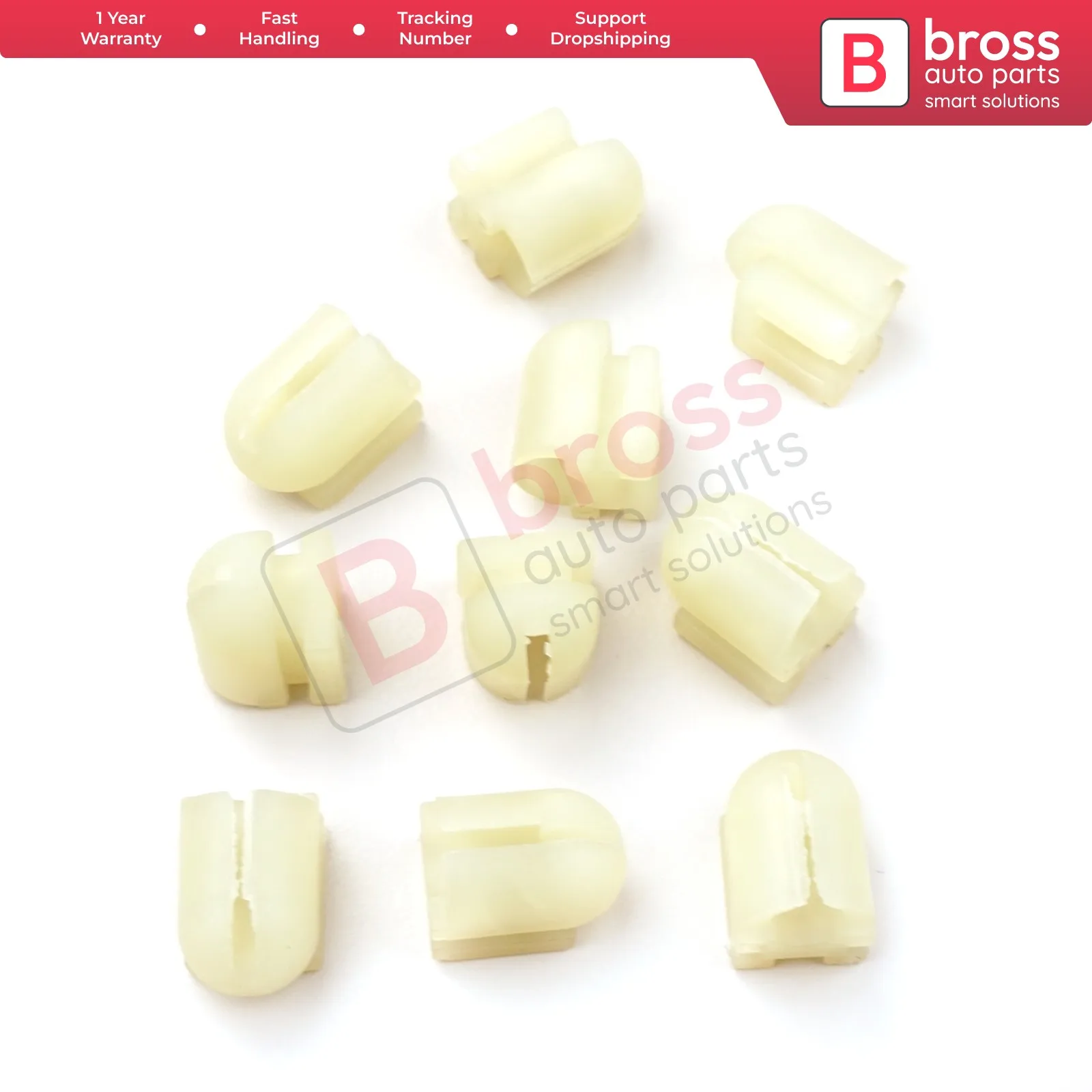 

Bross Auto Parts BCP010 10 Pieces Cable End Rope Dowel for Window Regulator Winder Mechanism Type BCP010 Fast Handling