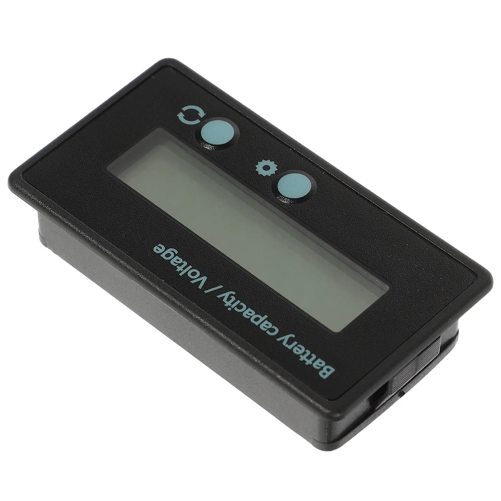 

Комплект из 1 шт. измерителя напряжения аккумулятора с ЖК-экраном, корпусом из АБС-пластика и ПВХ для автомобиля, фургона, лодки, инструмент для мониторинга состояния аккумулятора и проверки напряжения