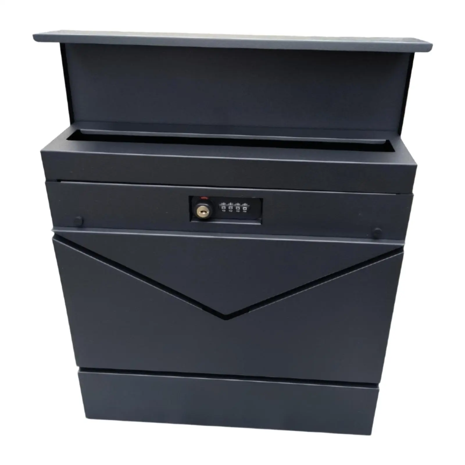 Combination Lock Mail Box Deposit Mailbox Waterproof Fashion Multifunctional Password Lock Mailbox Letter Box for Offices