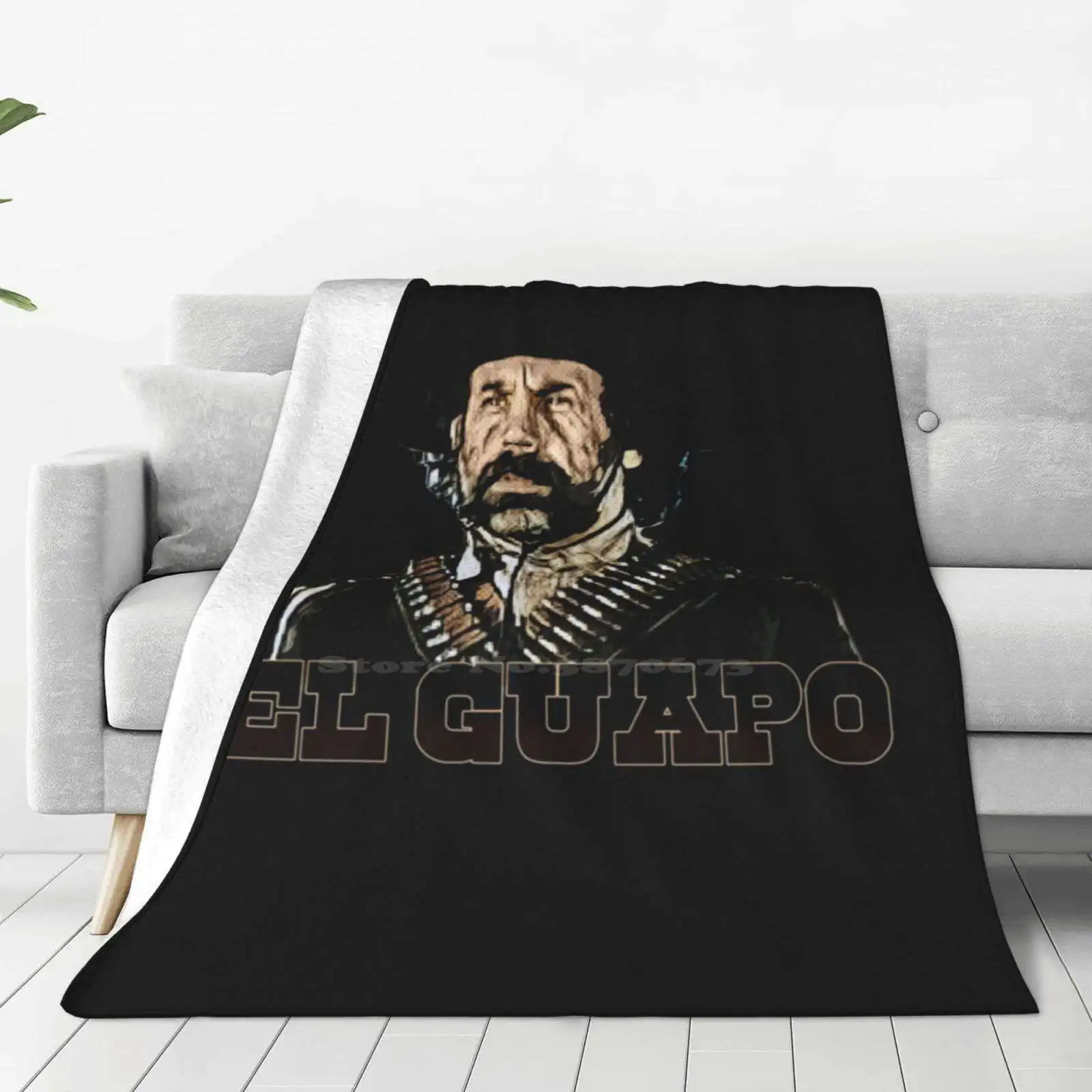 El Guapo Classic T-Shirt Fashion Soft Warm Throw Blanket El Guapo