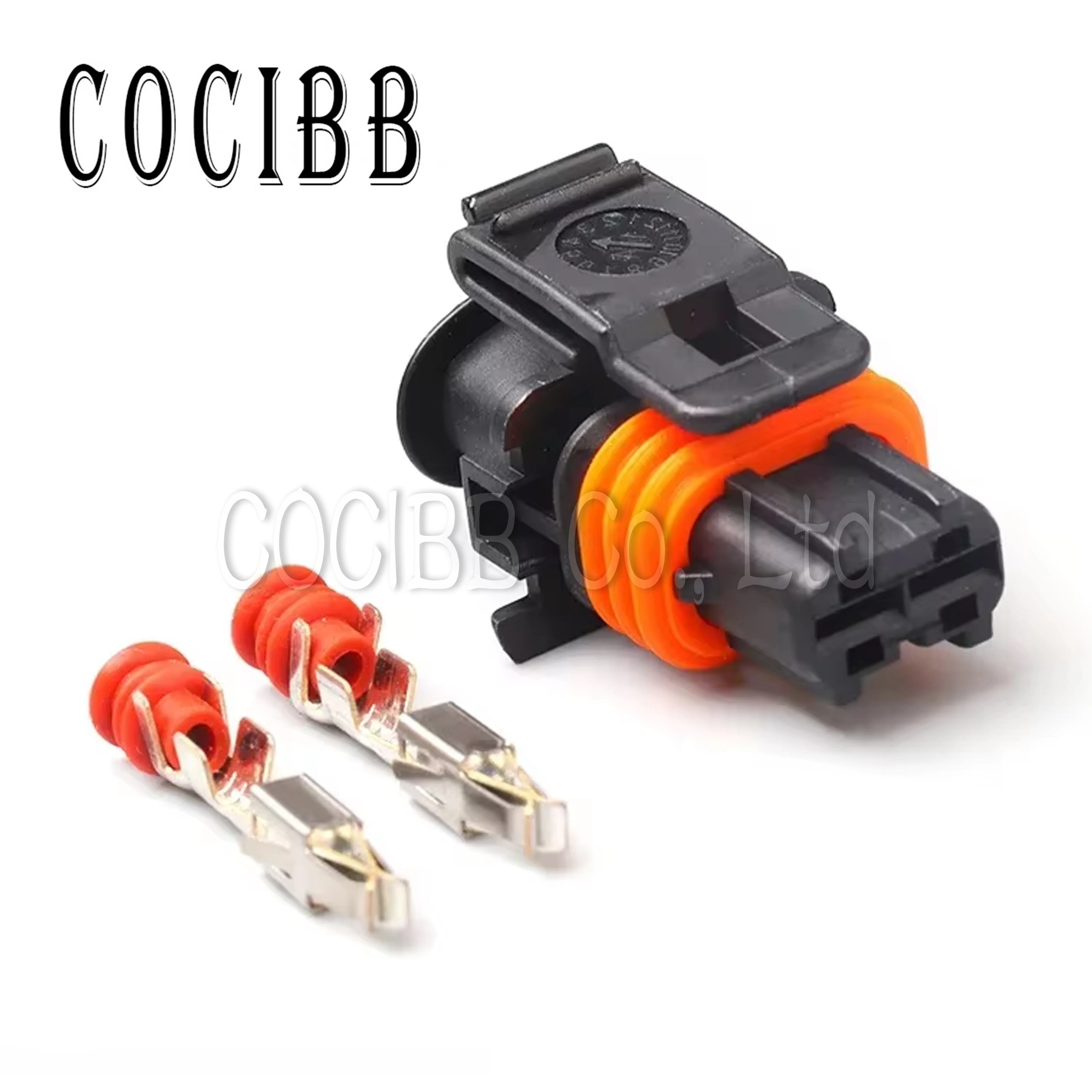 

1 Set 2 Pin 1928404072 1928403137 Female Common Rail Diesel Injector Plug Automobile Electrical Cable Connector for Bosch