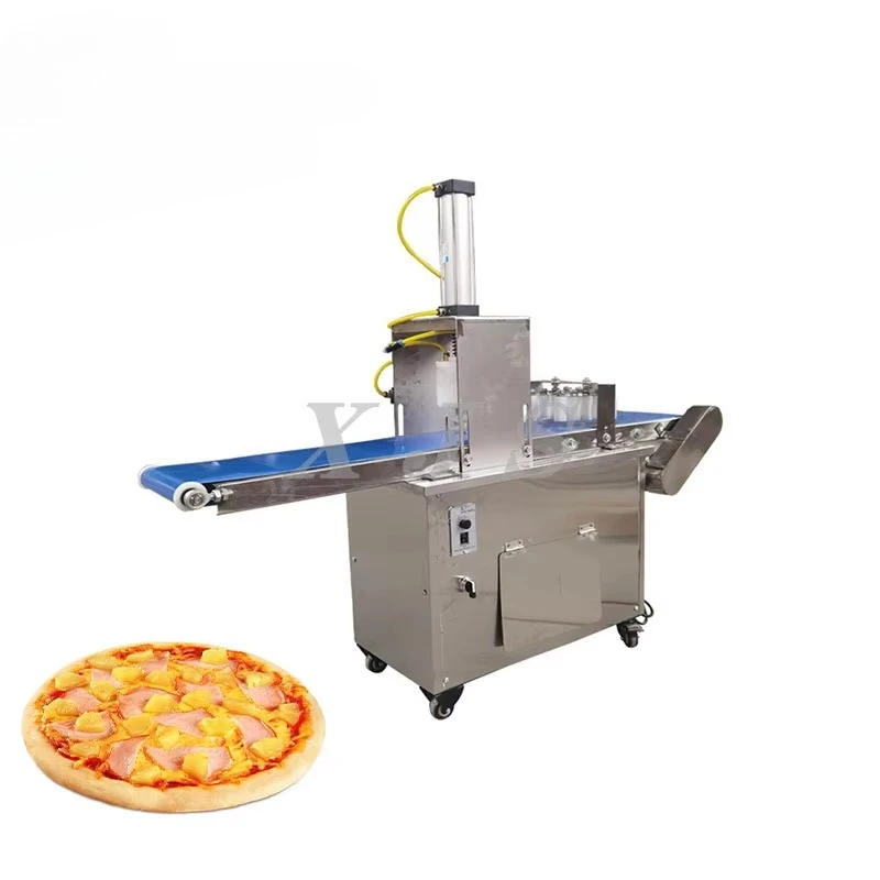 Semi-Auto Flat Pattern Naan Moon Cake Molding Machine Multi-function Rice Cake Forming Machine Pizza Dough Roller Machine