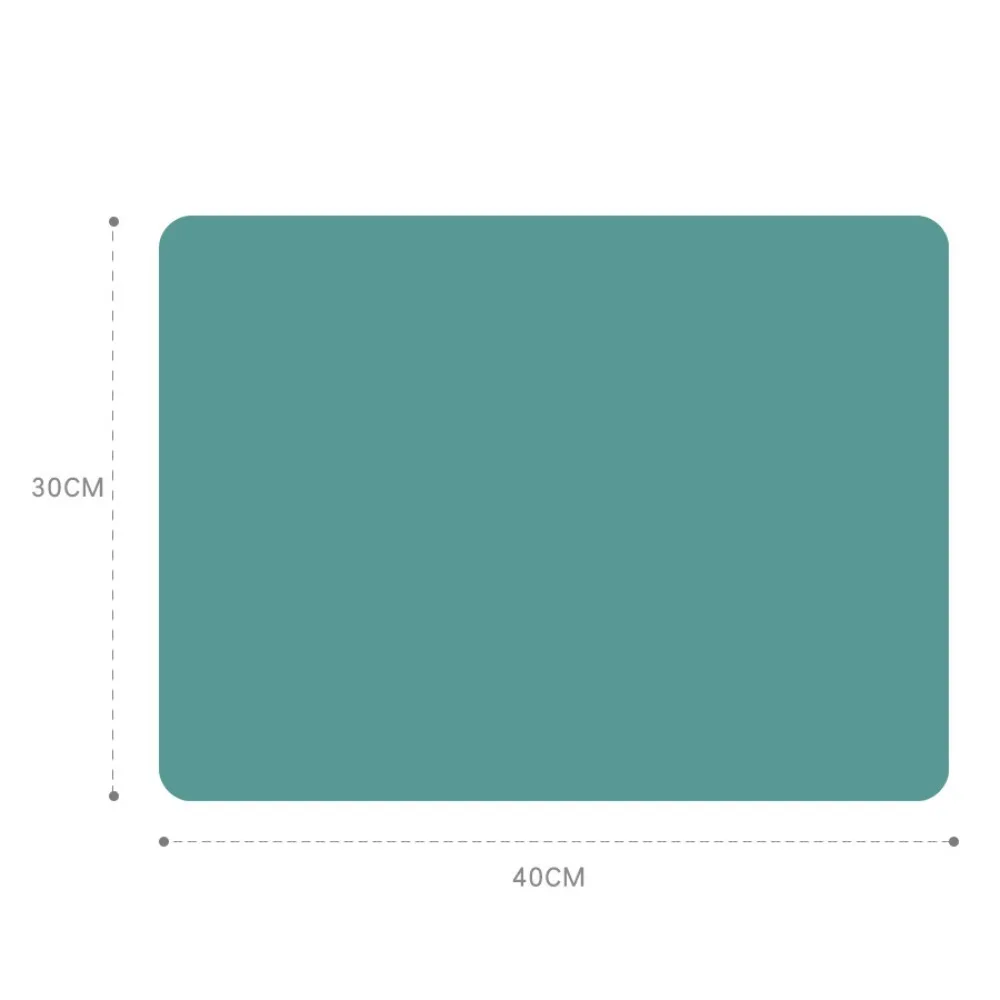 

D9 40cm Tableware Mat Food Grade Silicone Waterproof BBQ Mat Non Slip Heat Resistant Desktop Protection Table Desk Washable Mat