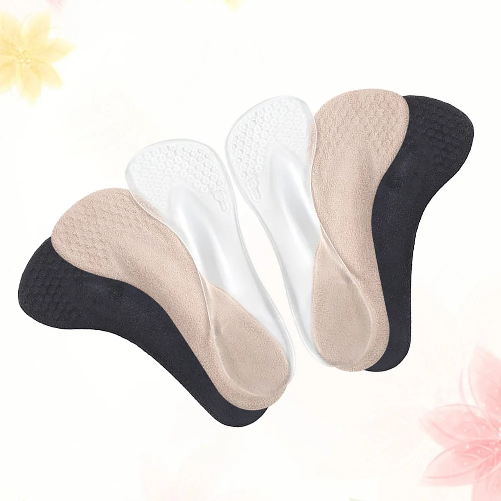 

3 Pairs Heel Pad Insoles for Feet Shoe Pads Plantar Fasciitis Inserts Orthotic Damping Miss