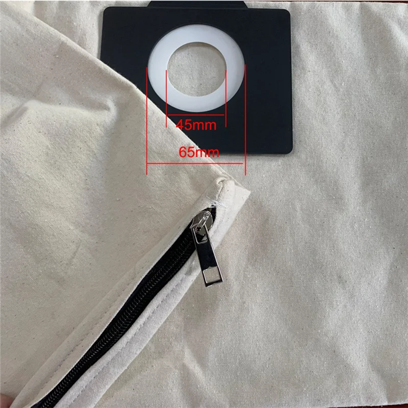 1Pcs Washable Zipper Filter Bags for Karcher WD3 WD1 MV1 TN Series Vacuum Cleaner ,Vacuum Cleaner Dust Bag