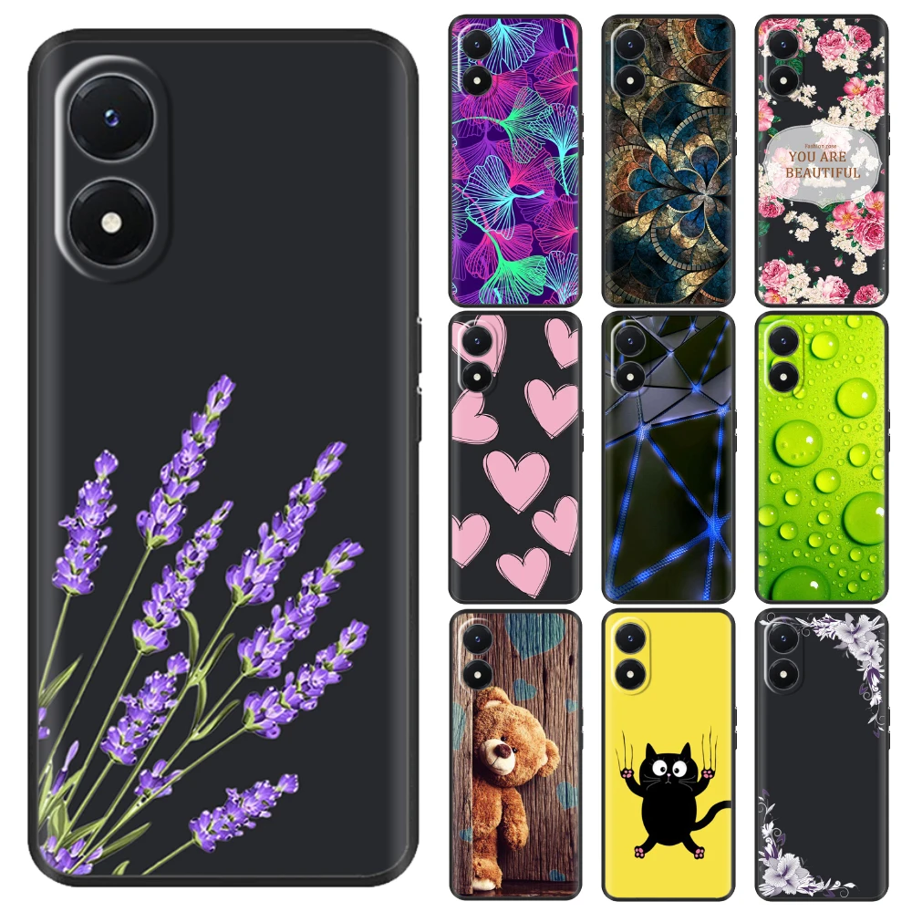 For Vivo Y02S Case V2203 Soft Silicone Bumper Back Cover for Vivo Y02S Fundas Case VivoY02S Y 02S Phone Cover Shell Para Carcasa