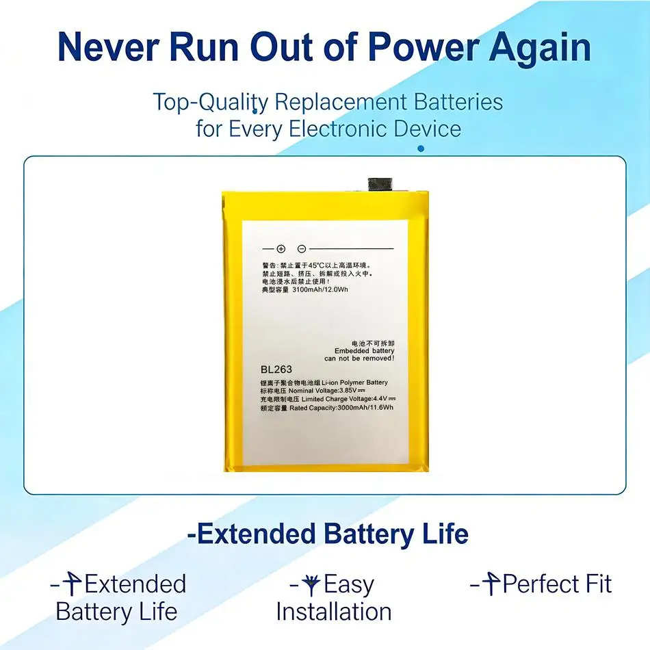 BL263 3100Mah Long-…