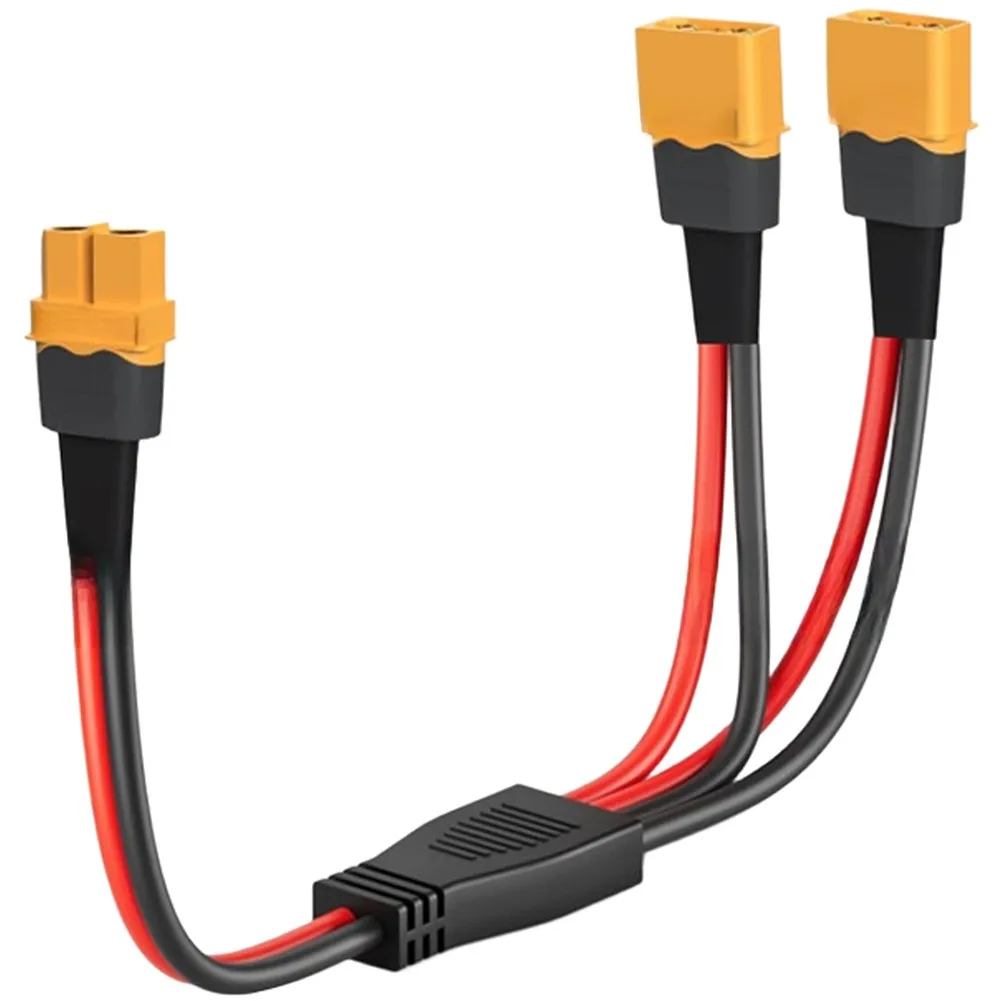 For Model Aviation RC Power Splitter 10AWG Electric Tuner Adapter Electric Control Adapter Electric Control Line