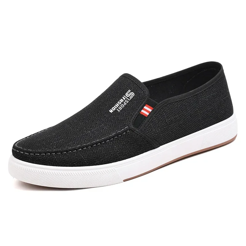 Men\'s Slip On Loafer Shoes, Breathable Lightweight Non-slip Canvas Shoes, Men\'s Sneakers, Spring And Summer