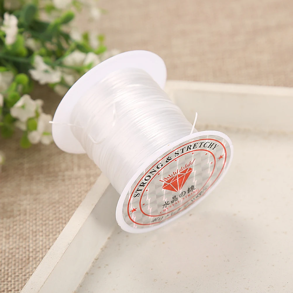 

25pcs 25 Rolls Crystal Wire 0 6mm Thick 10m Long Mixed Colors Strong Elastic Cord for Jewelry Making Crafts Accessories