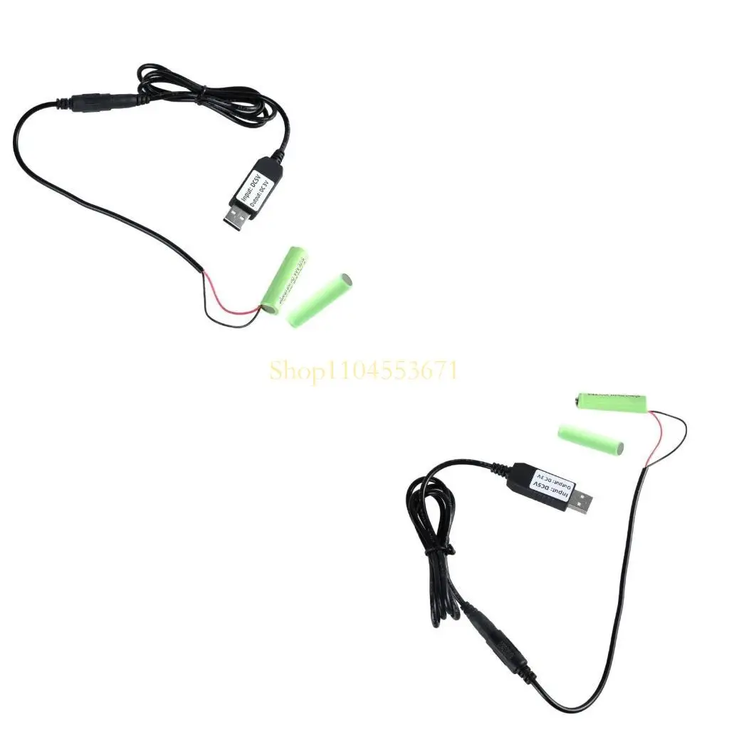 Best Seller Battery Eliminators USB to 3V LR03 Dummy Battery for Remote Toy Thermometers
