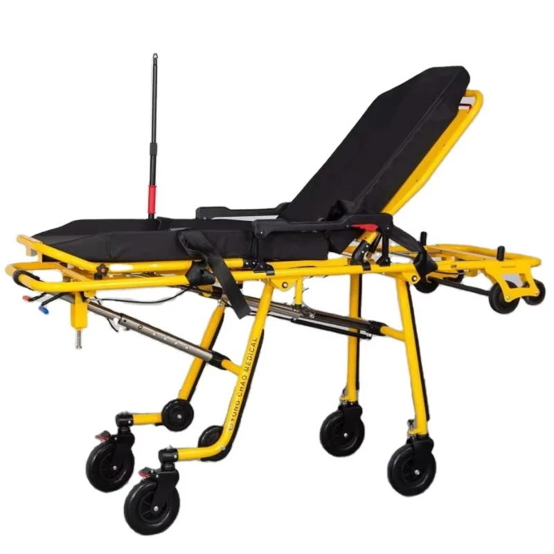 

Ambulance lathe, transport stretcher, hand push lathe