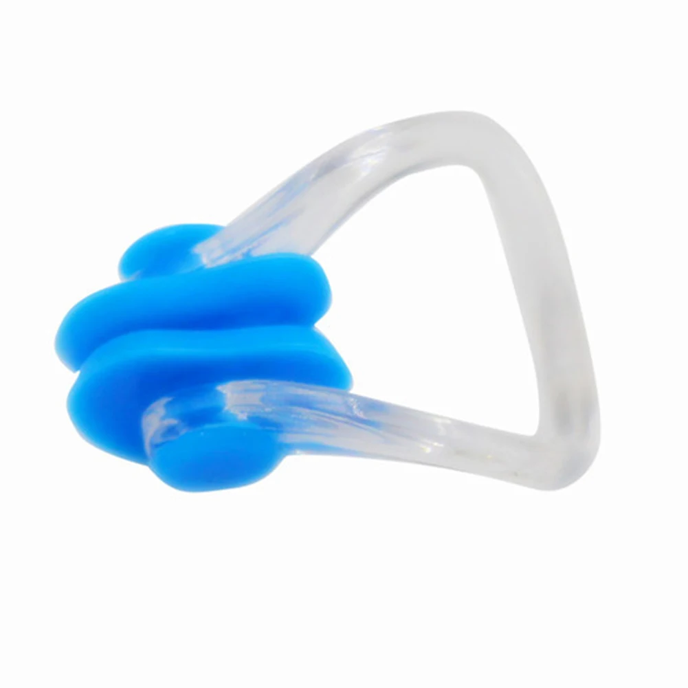 Clip per naso da nuoto in Silicone morbido riutilizzabile da 10 pezzi Clip per naso da nuoto per immersioni comode per adulti bambini colore misto