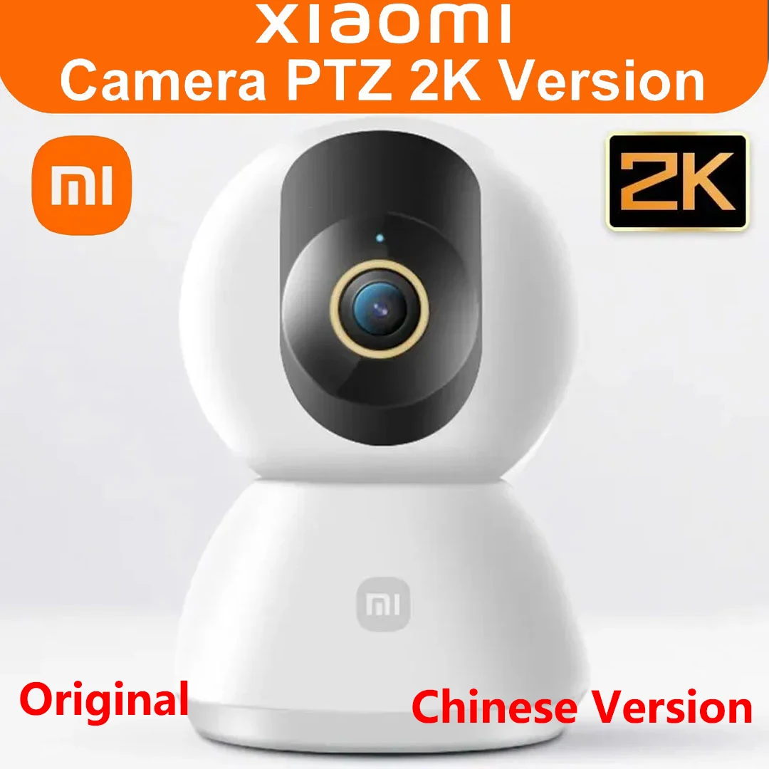 

Оригинальная умная камера Xiaomi 2K 1296P HD с углом обзора 360° для внутреннего наблюдения за детьми, Wi-Fi, ночная видеокамера, IP-камера для умного дома Mi-Smart Home*
