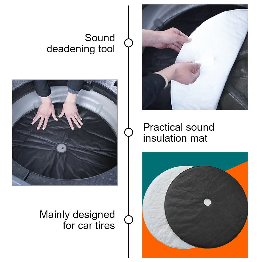 Sound Deadening Mat Spare Tire Sound Insulation Auto Car Sound Deadener