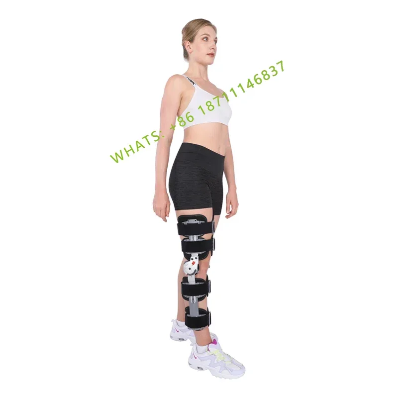 TJ-KM005 Fracture Fixation Ligament Strain Knee Support Lower Limb Orthosis Brace Surgery Knee Immobilizer Leg Support