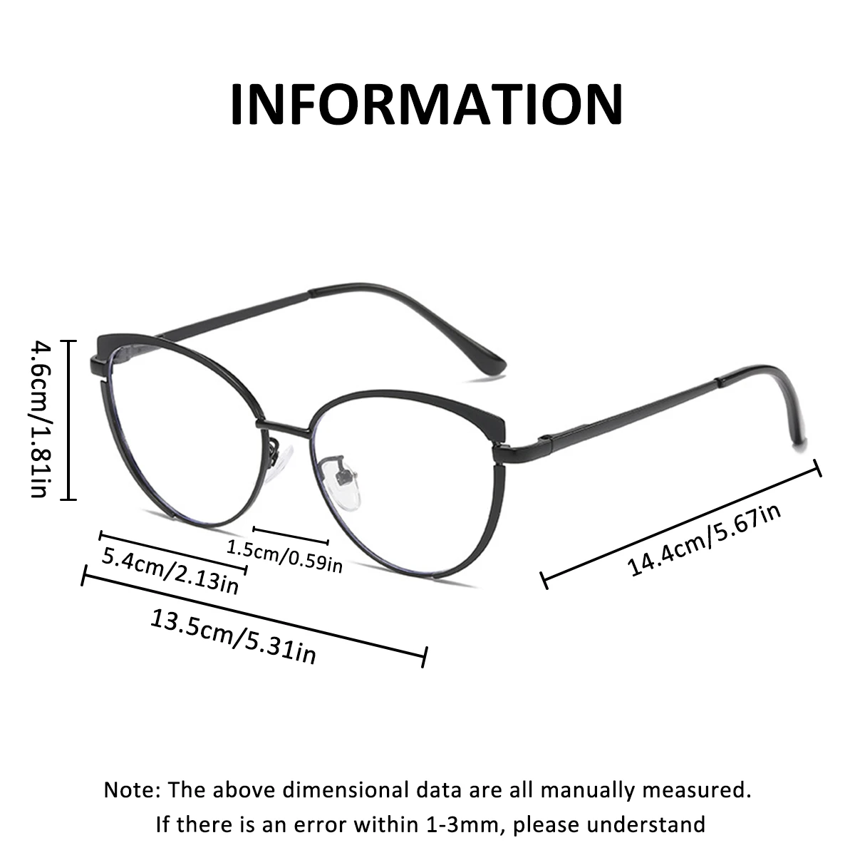 Occhiali da sole cat eye fotocromatici per donna Montatura in metallo Lenti trasparenti Occhiali da donna semplici alla moda per esterni