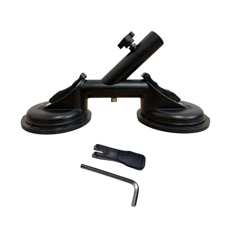 

Antiscratch Glass Suction Rack Flagpole Base 45 Degree Angled For Home And Event