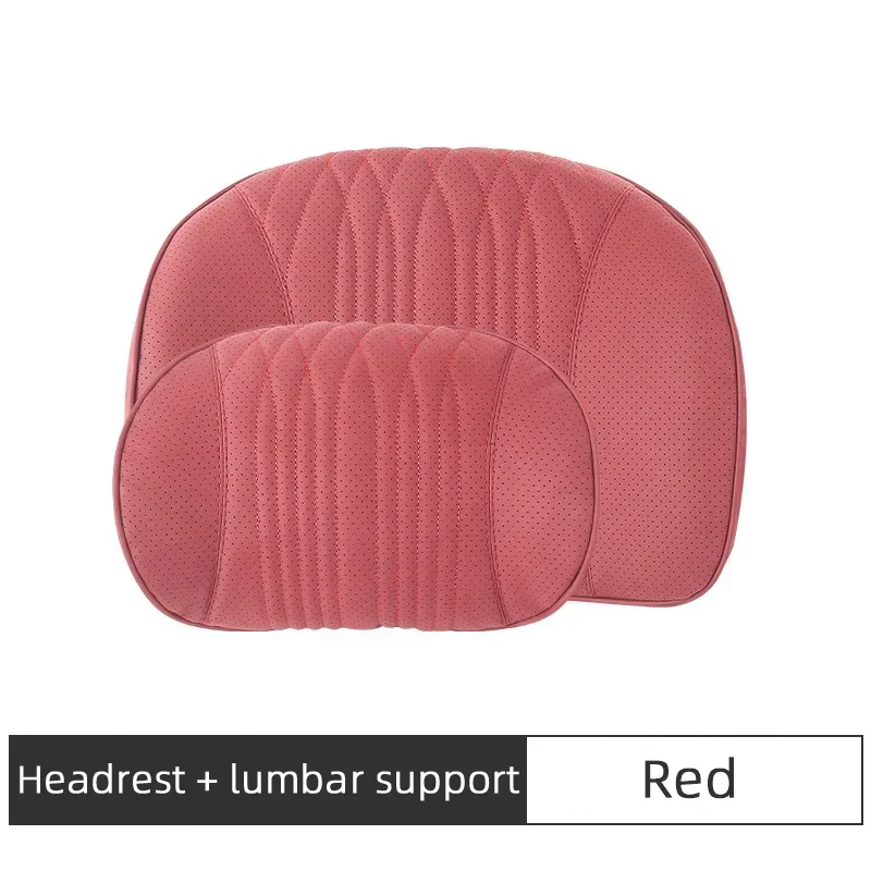 

Car Headrest Neck Pillow Seat Lumbar Waist Support Backrest Cushion For Mercedes Benz C E Class W205 W206 W212 W213 W214 W221