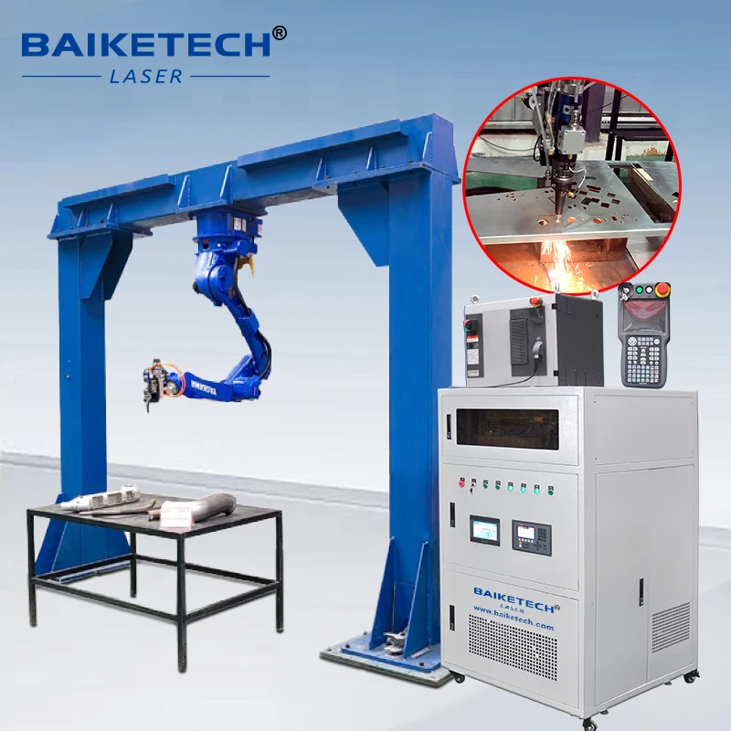 3D Precision Laser Cutting Machine for Metal Sheet & Pipe, ±0.02mm Accuracy, 6-Axis CNC for Automotive and Medical Parts