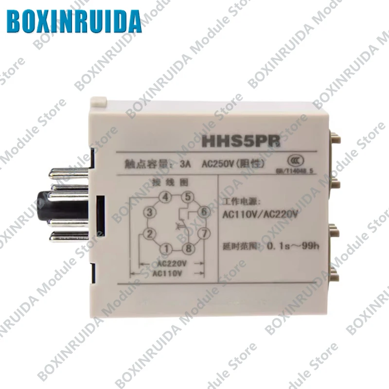 100% Brand New Original    HHS5PR AC380V HHS5PR AC220V HHS5PR DC24V AC380V and socket AC220V and socket DC24V and socket