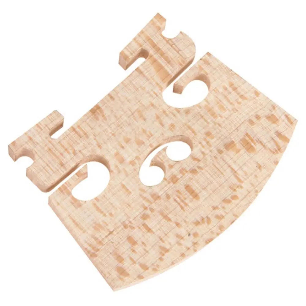 Maple Wood Violin Bridges for 1/8 1/4 1/2 3/4  4/4 Regular Type Size Bridge Violin Strings Musical Instrument Parts Tool