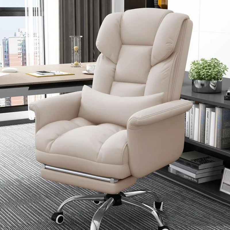 Designer Computer Office Chair Cute Comfortable Save Space Minimalism Ergonomic Office Chair Luxury Stoel Library Furniture