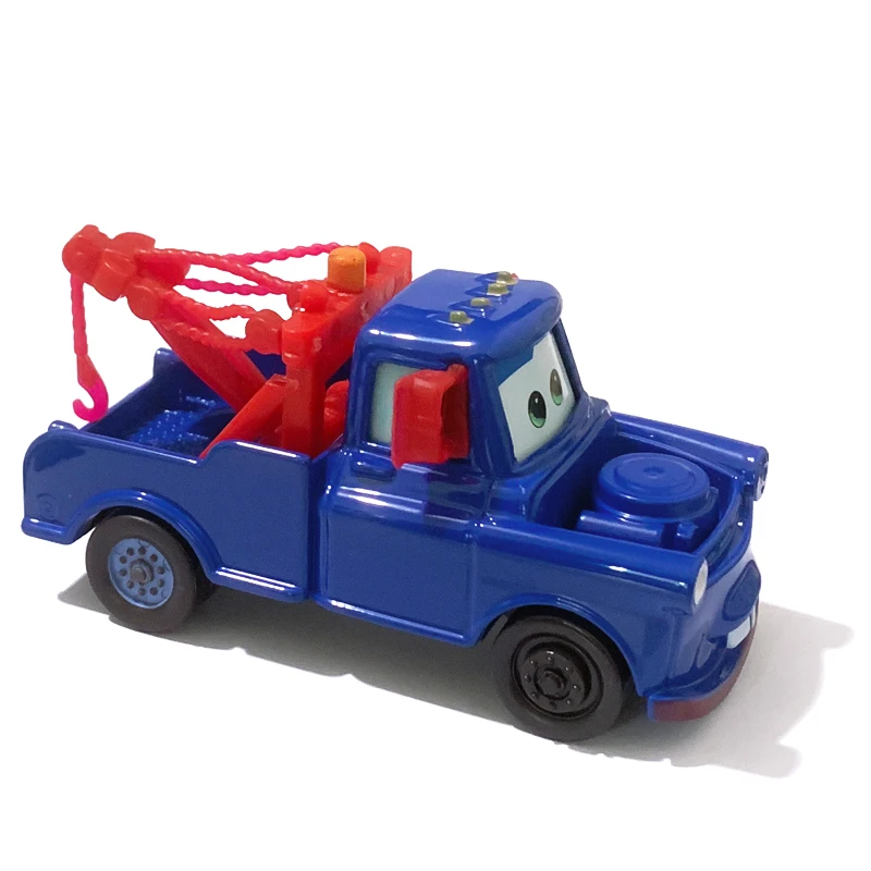 Auto 2 Auto 3 Lightning McQueen Mater Oil Boss Disney Pixar Car 1:55 Modellino in Metallo Pressofuso Collezione Auto Giocattolo Regalo per Bambini