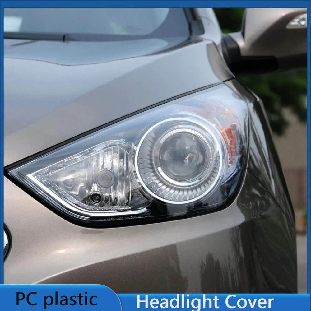 For Hyundai IX35 2009 2010 2011 2012 Year Front Headlight Cover Transparent Lampshade Headlamp Lens Shell Body Kit Accessories