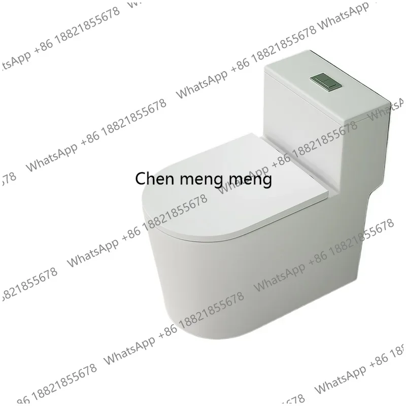 

Z136Water tank glazing household toilet vortex port rear move anti-splashing large pipe full glazing toilet A12