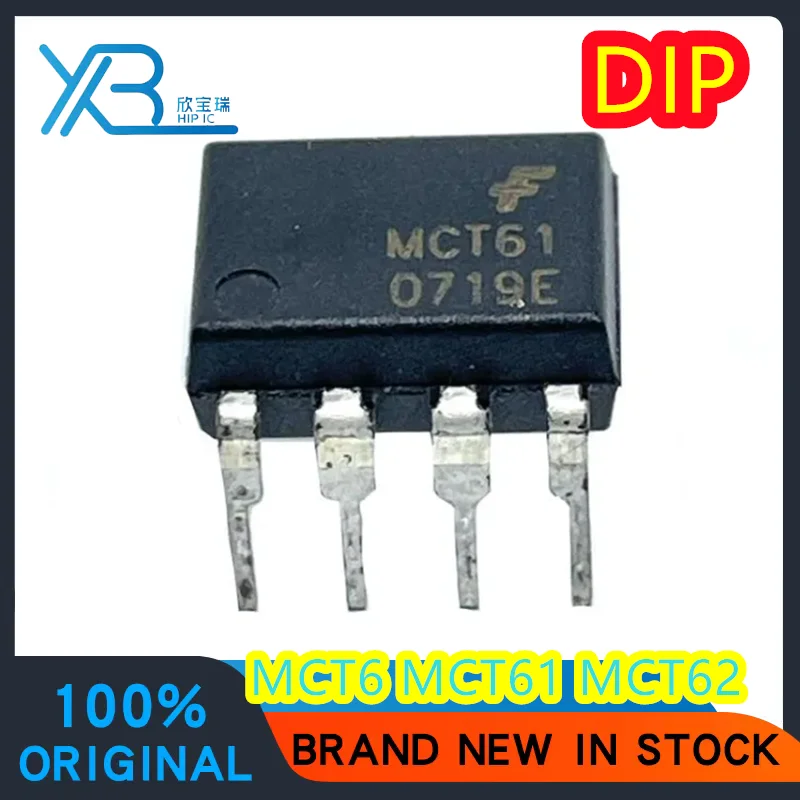 

10 pieces/batch MCT6 MCT61 MCT62 imported original direct plug DIP8 electronic relay optocoupler spot