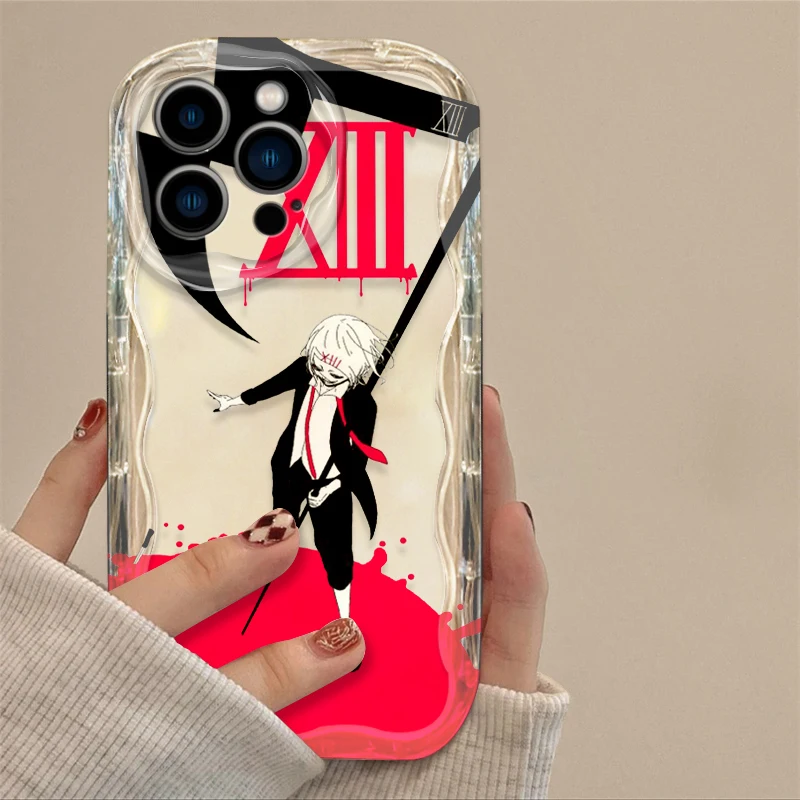 Anime Tokyo Ghoul Cover For Apple iPhone 15 14 13 12 11 Pro X XR XS Max Plus 8 7 Plus SE Wave Oil Phone Case